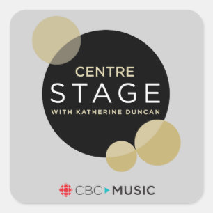 CBC Center Stage Fyrkantigt Klistermärke