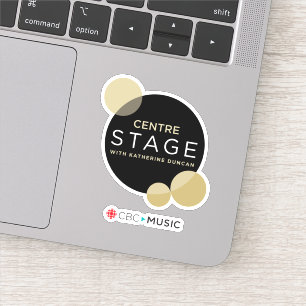 CBC Center Stage Klistermärken