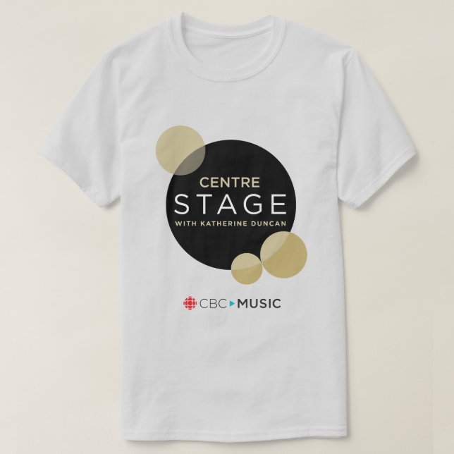 CBC Center Stage T-shirt (Design framsida)