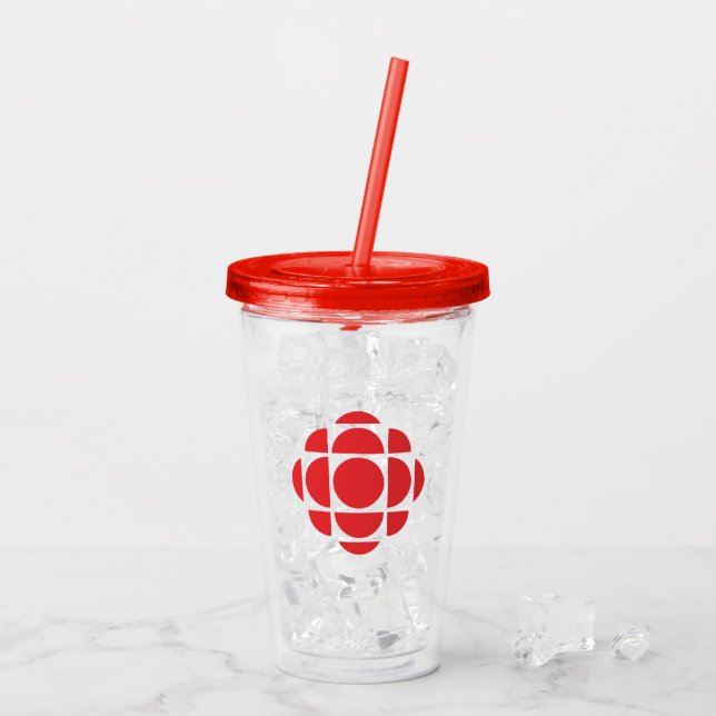 CBC Gem Acrylic Tumbler Take Away Mugg (Baksida Ice)