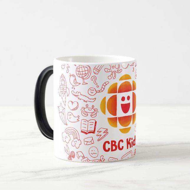 CBC Kids Doodle Magisk Mugg (Framsida vänster)