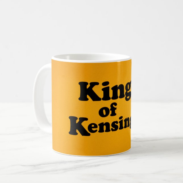 CBC Kung i Kensington Kaffemugg (Framsida vänster)