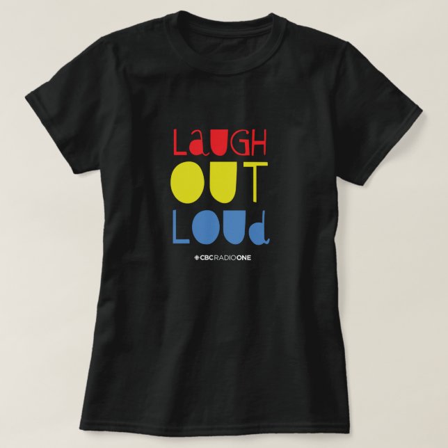 CBC Laugh Out Loud T Shirt (Design framsida)