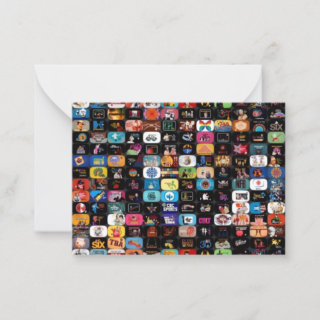 CBC-Logotyper & grafik Poster Anteckningskort (Framsida)