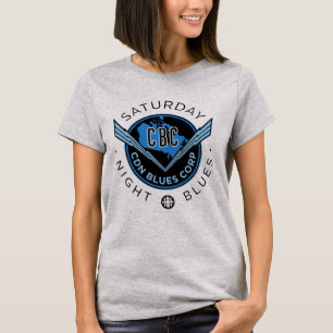 CBC lördag kväll Blues Women's T-shirt