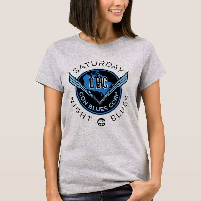 CBC lördag kväll Blues Women's T-shirt (Framsida)