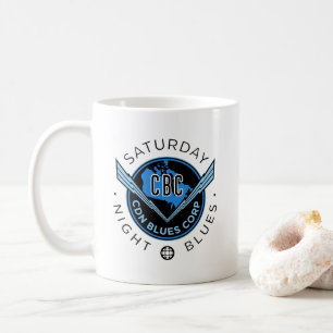 CBC lördagskväll Blues Kaffemugg