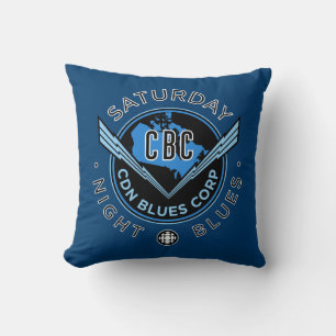 CBC lördagskväll Blues Kudde