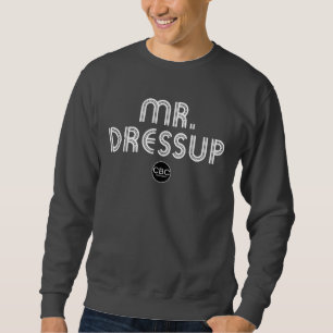 CBC Mr Dressup Title Graphic Lång Ärmad Tröja