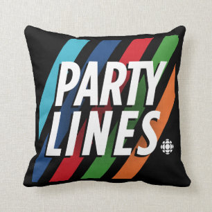 CBC Party Linjer Kudde