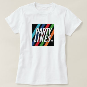 CBC Party Linjer Kvinnor i T Shirt