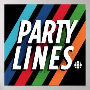 CBC Party Linjer Poster