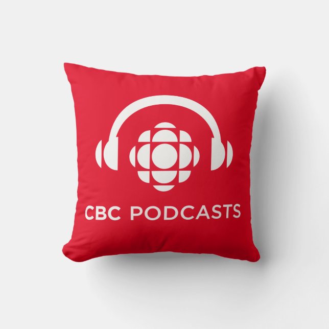 CBC Podcasts Kudde (Framsida)