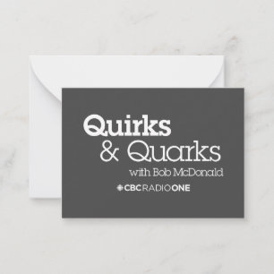 CBC Quirks & Quarks Anteckningskort