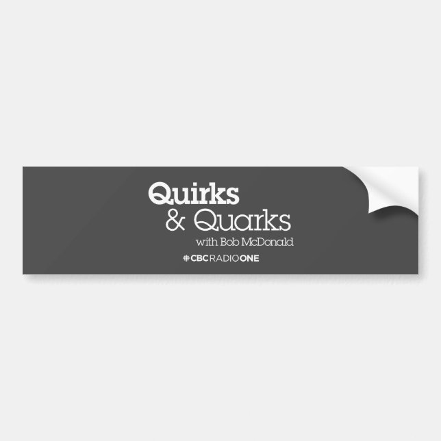 CBC Quirks & Quarks Bildekal (Framsidan)