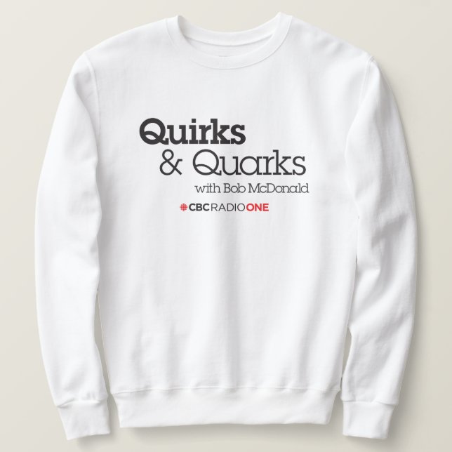 CBC Quirks & Quarks Lång Ärmad Tröja (Design framsida)