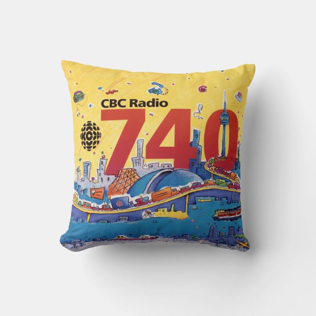 CBC Radio 740 - 1980 promografik Kudde (Framsida)