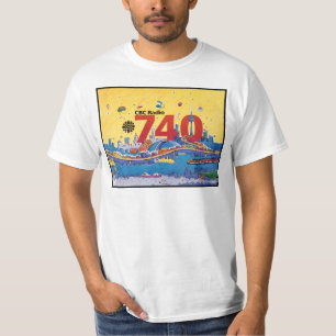 CBC Radio 740 - 1980 promografik Tee