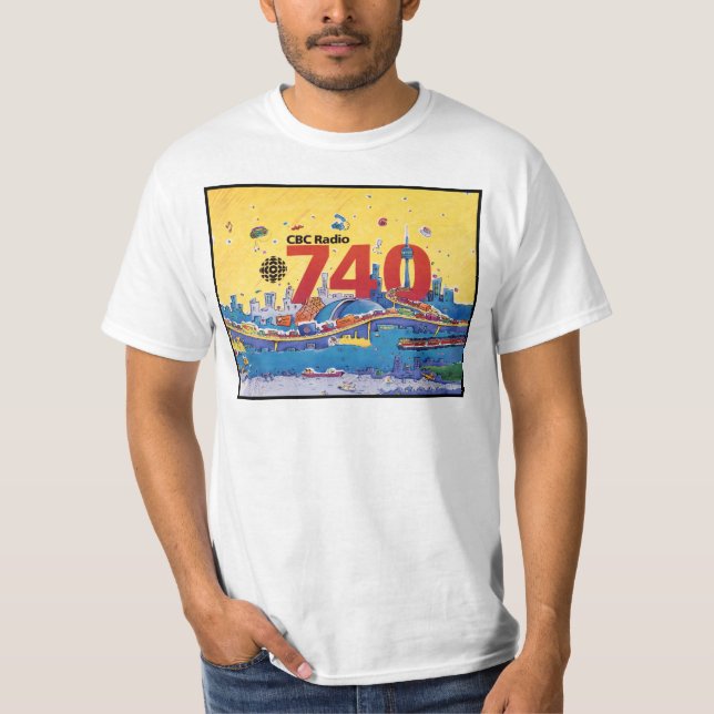CBC Radio 740 - 1980 promografik Tee (Framsida)