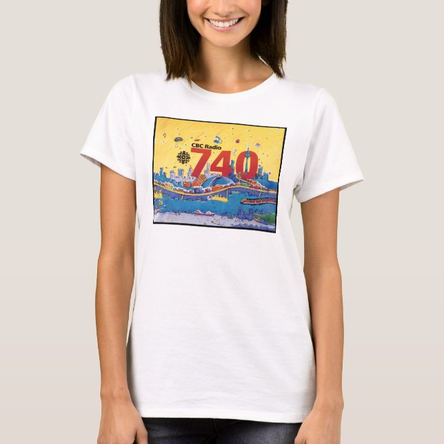 CBC Radio 740 - Kvinnor T-shirt (Framsida)