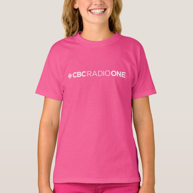 CBC Radio One Girls' T Shirt (Framsida)