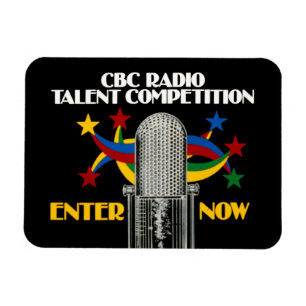 CBC Radio Talent Competition - Promo Magnet