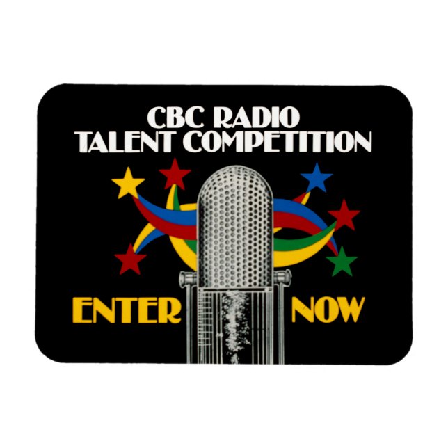 CBC Radio Talent Competition - Promo Magnet (Horisontell)