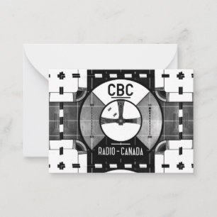 CBC Test Mönster Anteckningskort