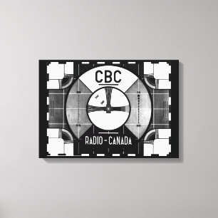 CBC Test Mönster Canvastryck