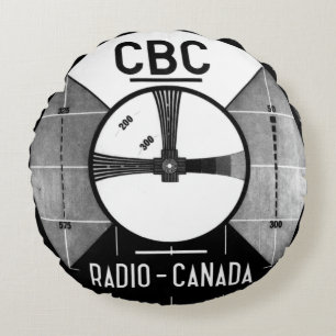 CBC Test Mönster Rund Kudde