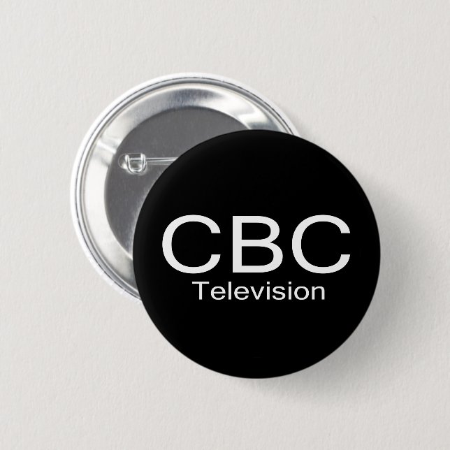 CBC TV Alt-Logotyp-knapp Knapp (Framsida & baksida)
