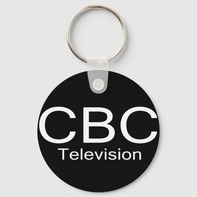CBC TV Alt-Logotyp Nyckelring (Framsida)