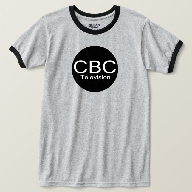 CBC TV Alt-Logotyp T Shirt (Design framsida)