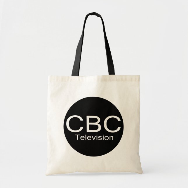 CBC TV Alt-Logotyp, verktygslåda Tygkasse (Framsidan)