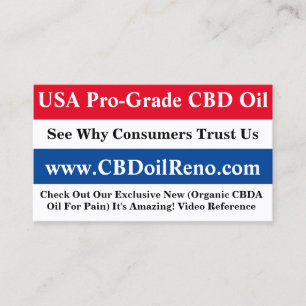 CBD Reno Visitkort