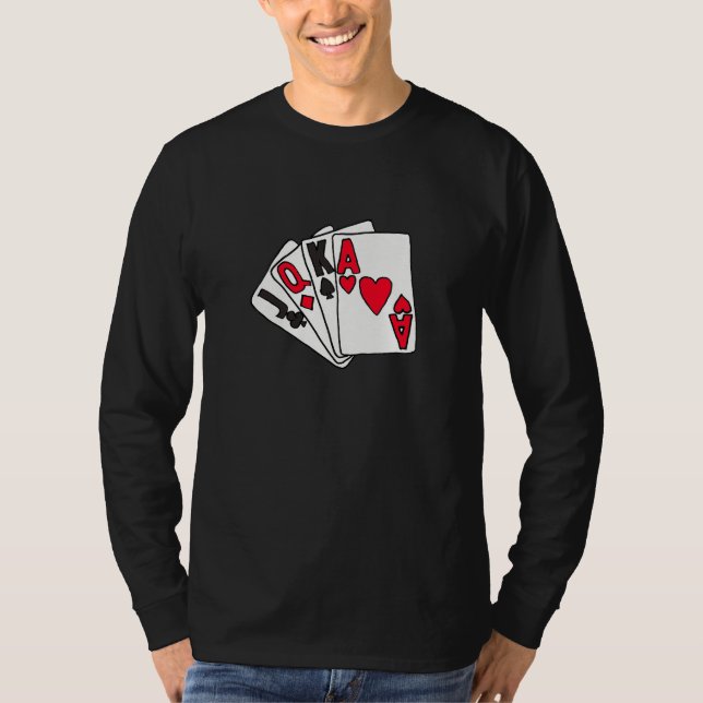 CBdobbel Cards skjortan T-shirt (Framsida)