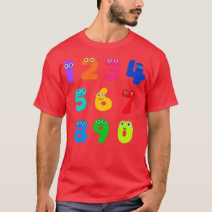 Cbeebies Numberjacks-teckningar T Shirt