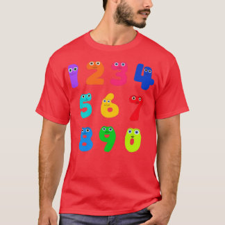 Cbeebies Numberjacks-teckningar T Shirt