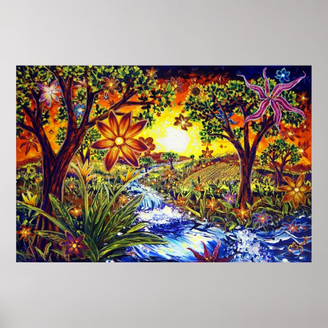 CBjork, BDazzled River Poster (Framsidan)