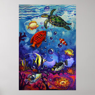 CBjork Magic Reef Poster