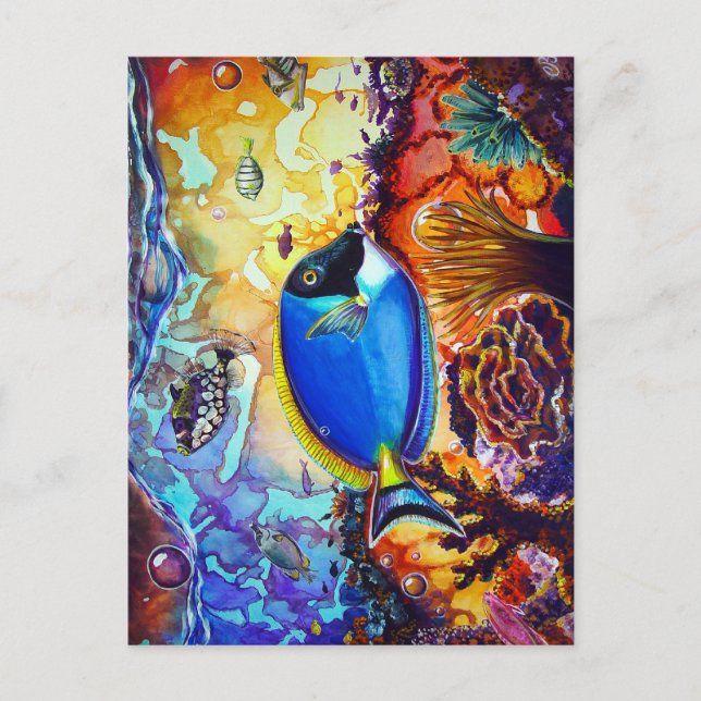 CBjorks Island Reef of Enlightenment Vykort (Framsida)