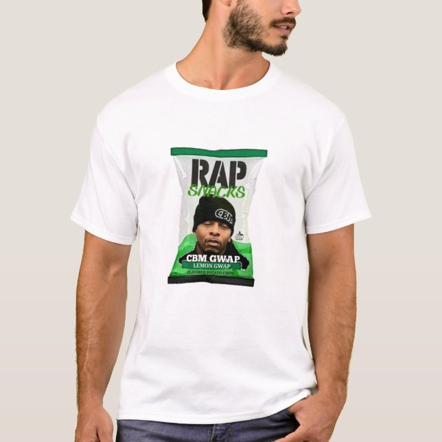 CBM GWAP RAPPAR MELLANMÅLUTSLAGSPLATSEN T SHIRT (Framsida)