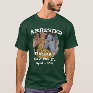 CBP DHS 45:e presidenten arresterad MAGA USA 454 T Shirt