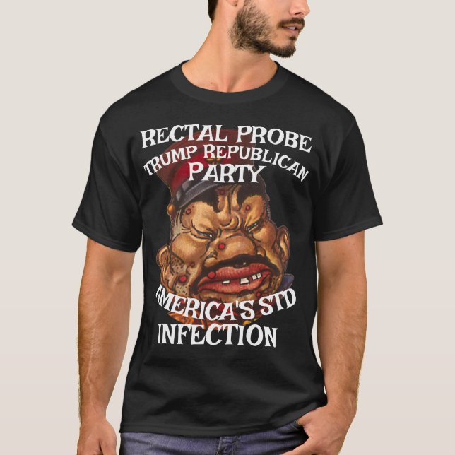 CBP DHS FBI Trump Executive Mellanöstern Iran 2028 T Shirt (Framsida)