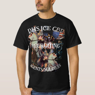 CBP Rekrytering Tull Gränsbevakning Födelseland T Shirt