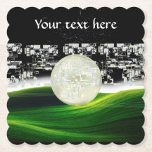 CBS SÖNDAG MORNING ART:MÅNE GALAXY Underlägg