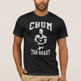 CBUM Gym Motivation Fitness tränar ut Beasten T Shirt