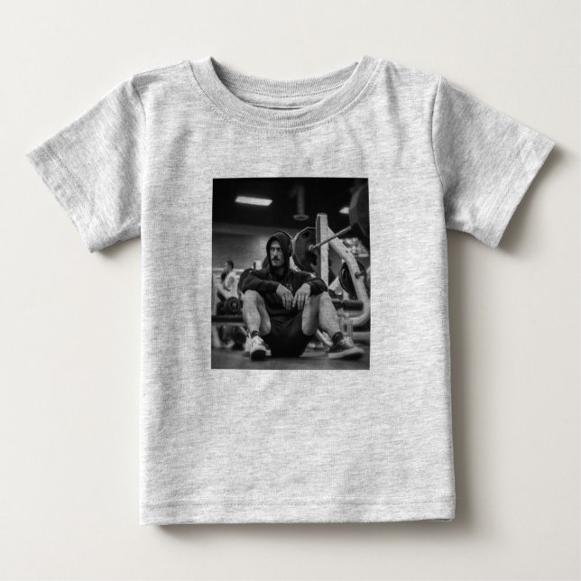 CBUM-teckenförklaring, Chris Bumstead Scarf T Shirt (Framsida)