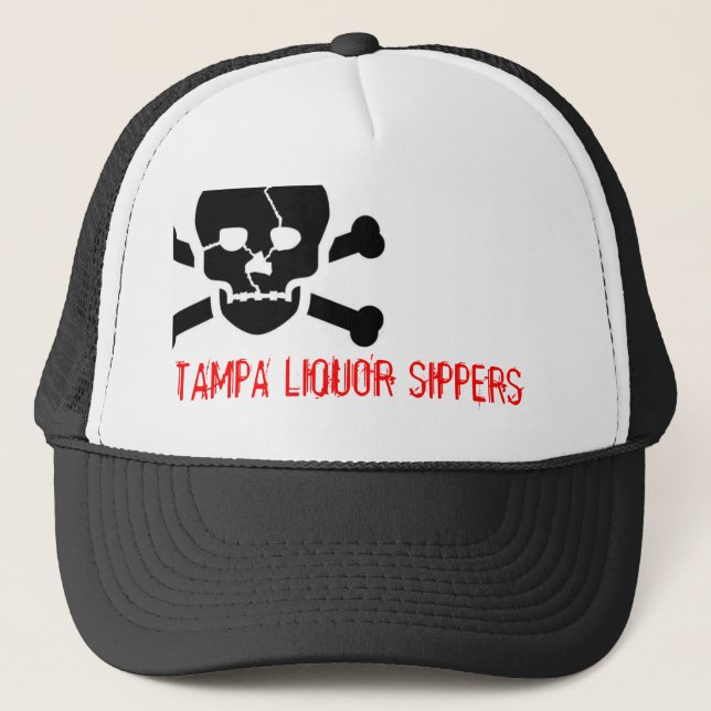 CC0029 TAMPA STARKSPRITSIPPERS TRUCKERKEPS (Framsida)