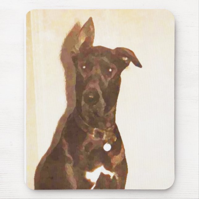 CC great dane Mousepad Musmatta (Framsidan)